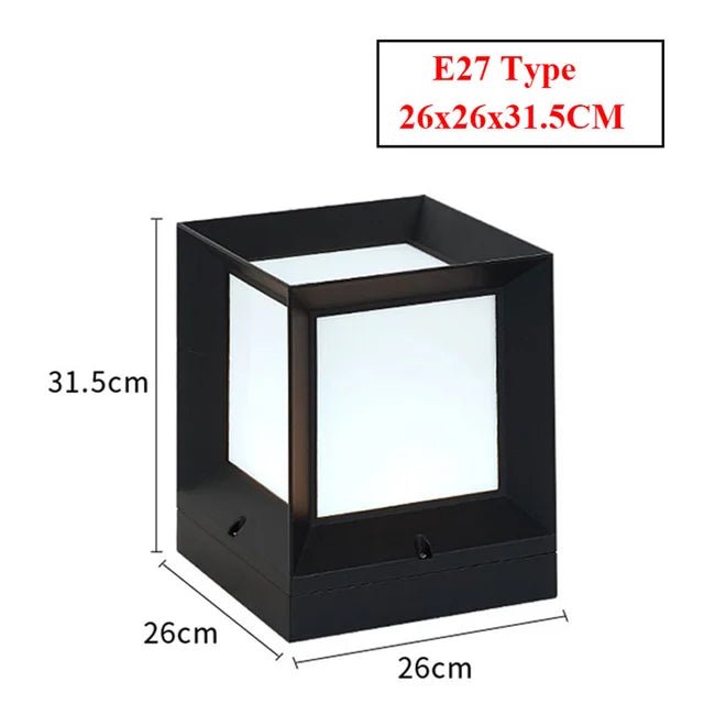 Moderne LED-buitenvloerlamp voor Tuin en Oprit