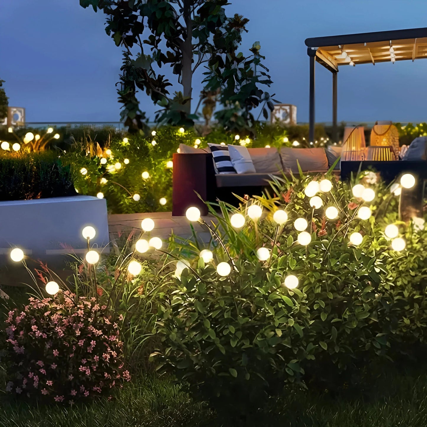Solar Tuinverlichting Met Dynamische Beweging Voor Betoverende Sfeer In Uw Tuin