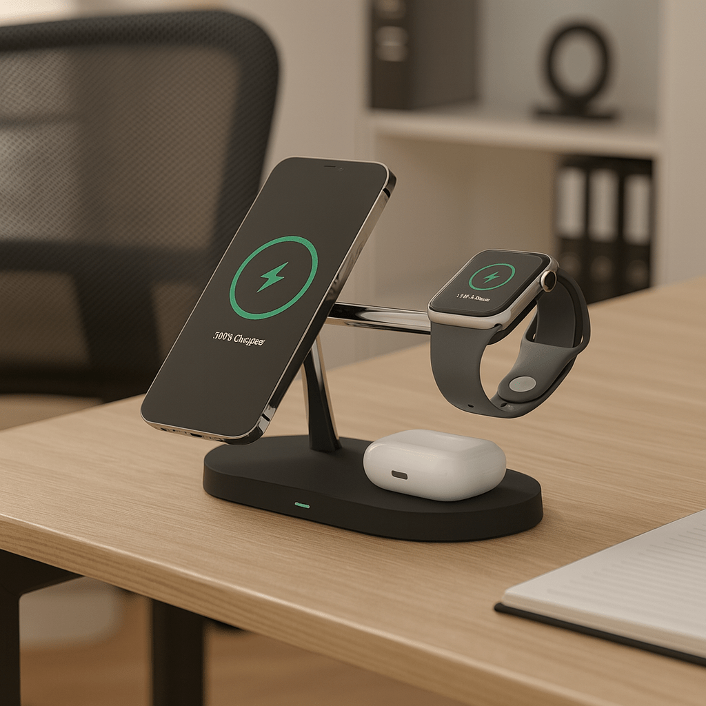 3-in-1 Laadstation voor iPhone, Watch en AirPods