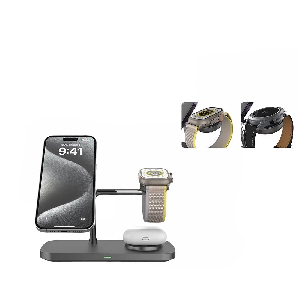 3-in-1 Laadstation voor iPhone, Watch en AirPods