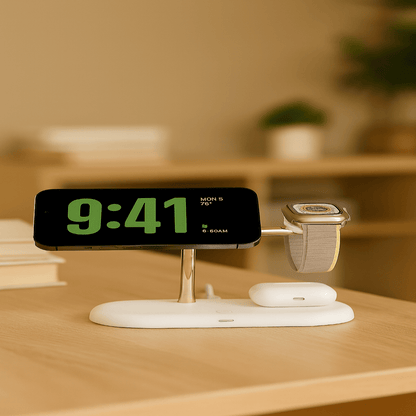 3-in-1 Laadstation voor iPhone, Watch en AirPods