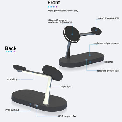 3-in-1 Laadstation voor iPhone, Watch en AirPods