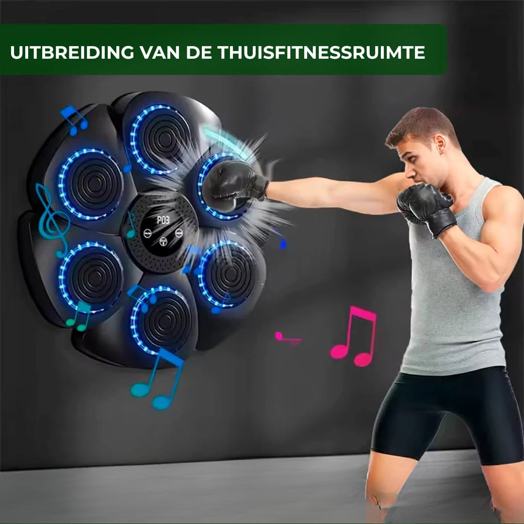 Boxpro Smart Boxmachine - Beatbox Pro Trainer - Boksmachine Met Muziek & Handschoenen - Volwassenen & Kind - Kids - Bluetooth - Proboxer Smart Boxer Trainer
