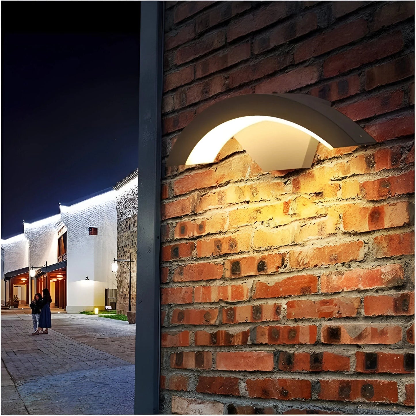 Buiten Wandlamp met Bewegingssensor voor Tuin en Patio Moderne Verlichting