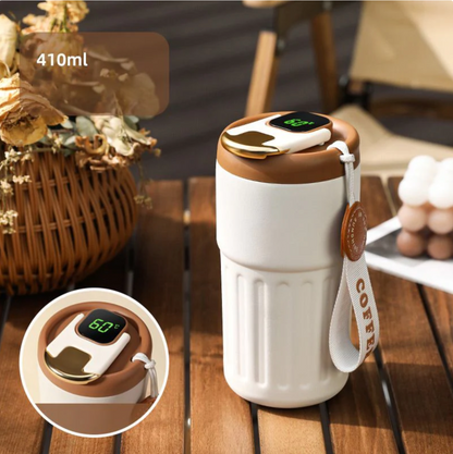 Compacte Thermosbeker met Temperatuurweergave