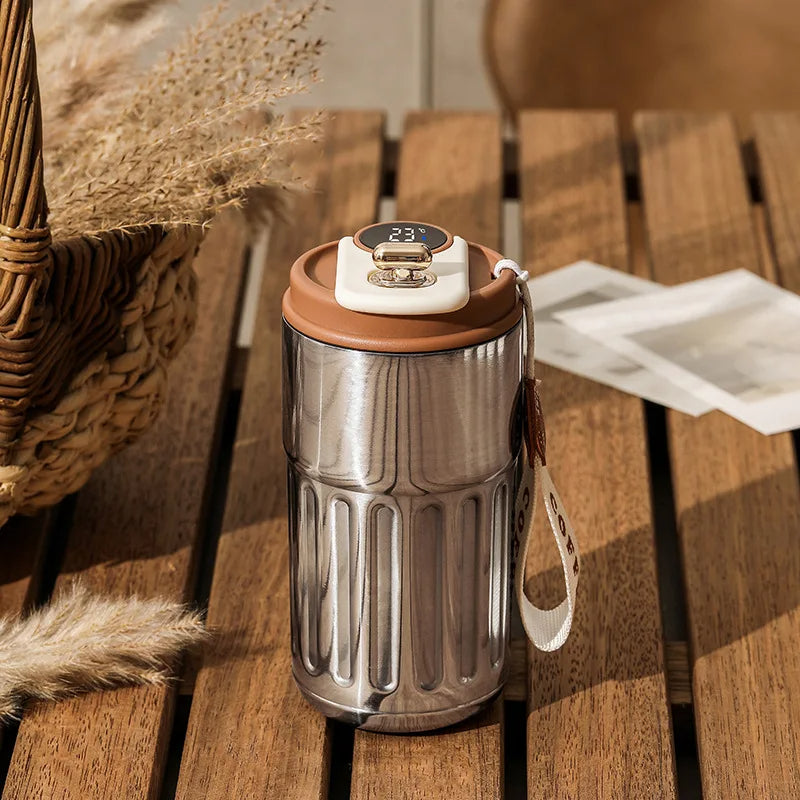 Compacte Thermosbeker met Temperatuurweergave