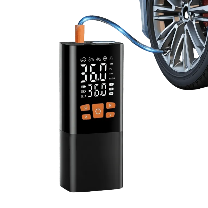 Draagbare Luchtcompressor 180 PSI met Digitaal Display