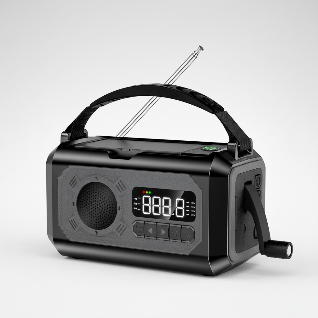 Draagbare noodradio-eenheid – HelioRescue