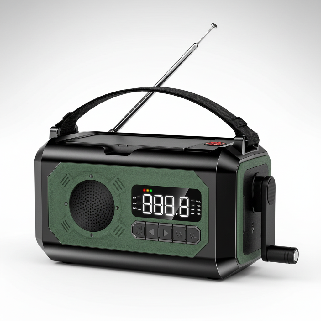 Draagbare noodradio-eenheid – HelioRescue