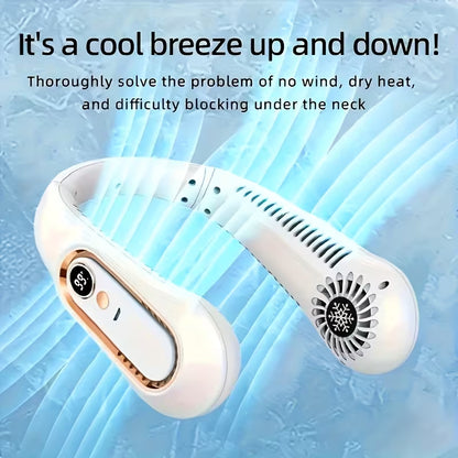 Draagbare USB Nekventilator met 360°