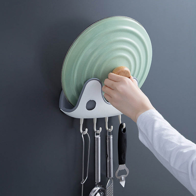 Keuken Opbergrek voor Pannendeksels en Keukengerei