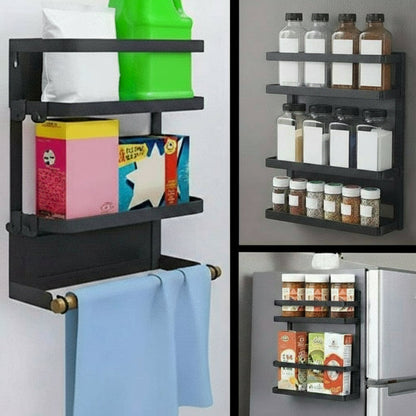 magnetisch keuken kruidenrek met keukenpapier houder – oryden