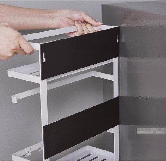magnetisch keuken kruidenrek met keukenpapier houder – oryden