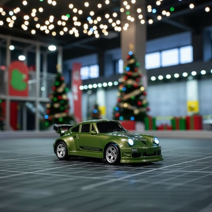 Mini RC Auto 1:64 met Driftfunctie en 2,4 GHz Afstandsbediening
