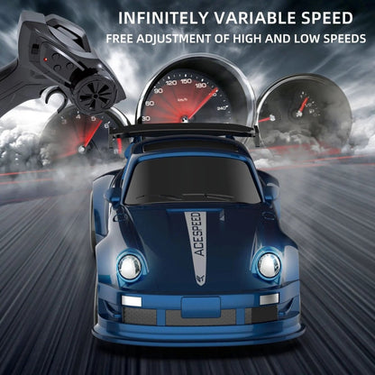 Mini RC Auto 1:64 met Driftfunctie en 2,4 GHz Afstandsbediening
