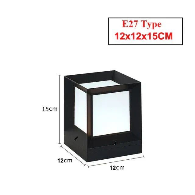 Moderne LED-buitenvloerlamp voor Tuin en Oprit