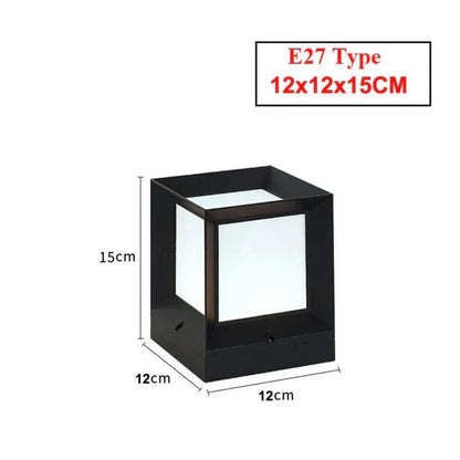 Moderne LED-buitenvloerlamp voor Tuin en Oprit