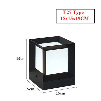 Moderne LED-buitenvloerlamp voor Tuin en Oprit