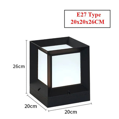 Moderne LED-buitenvloerlamp voor Tuin en Oprit