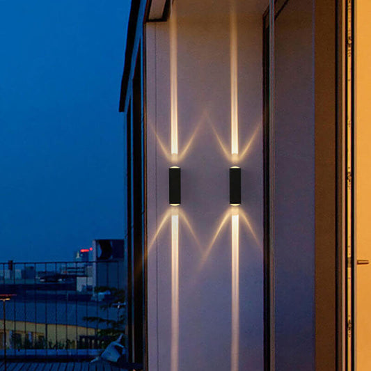 Moderne LED Wandlamp voor Buiten met Waterdichte Constructie