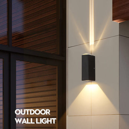 Moderne LED Wandlamp voor Buiten met Waterdichte Constructie
