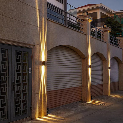 Moderne LED Wandlamp voor Buiten met Waterdichte Constructie