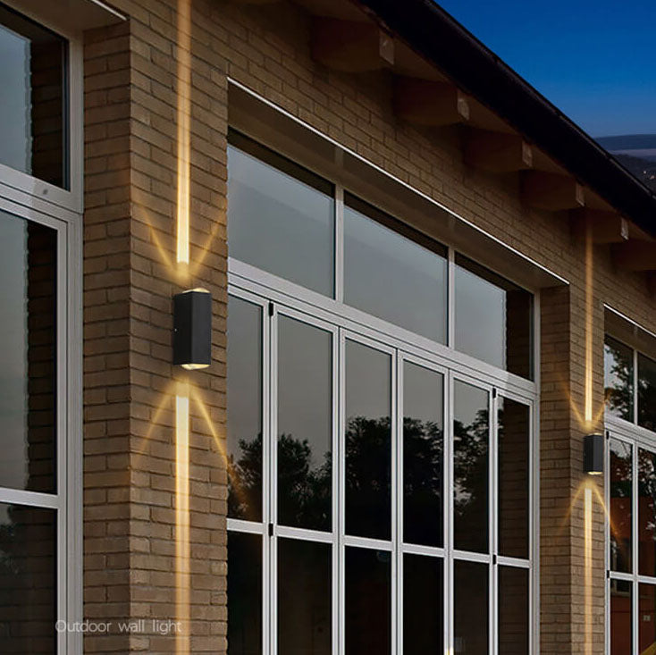 Moderne LED Wandlamp voor Buiten met Waterdichte Constructie