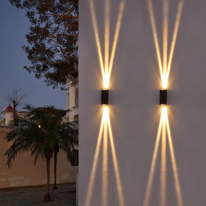 Moderne LED Wandlamp voor Buiten met Waterdichte Constructie