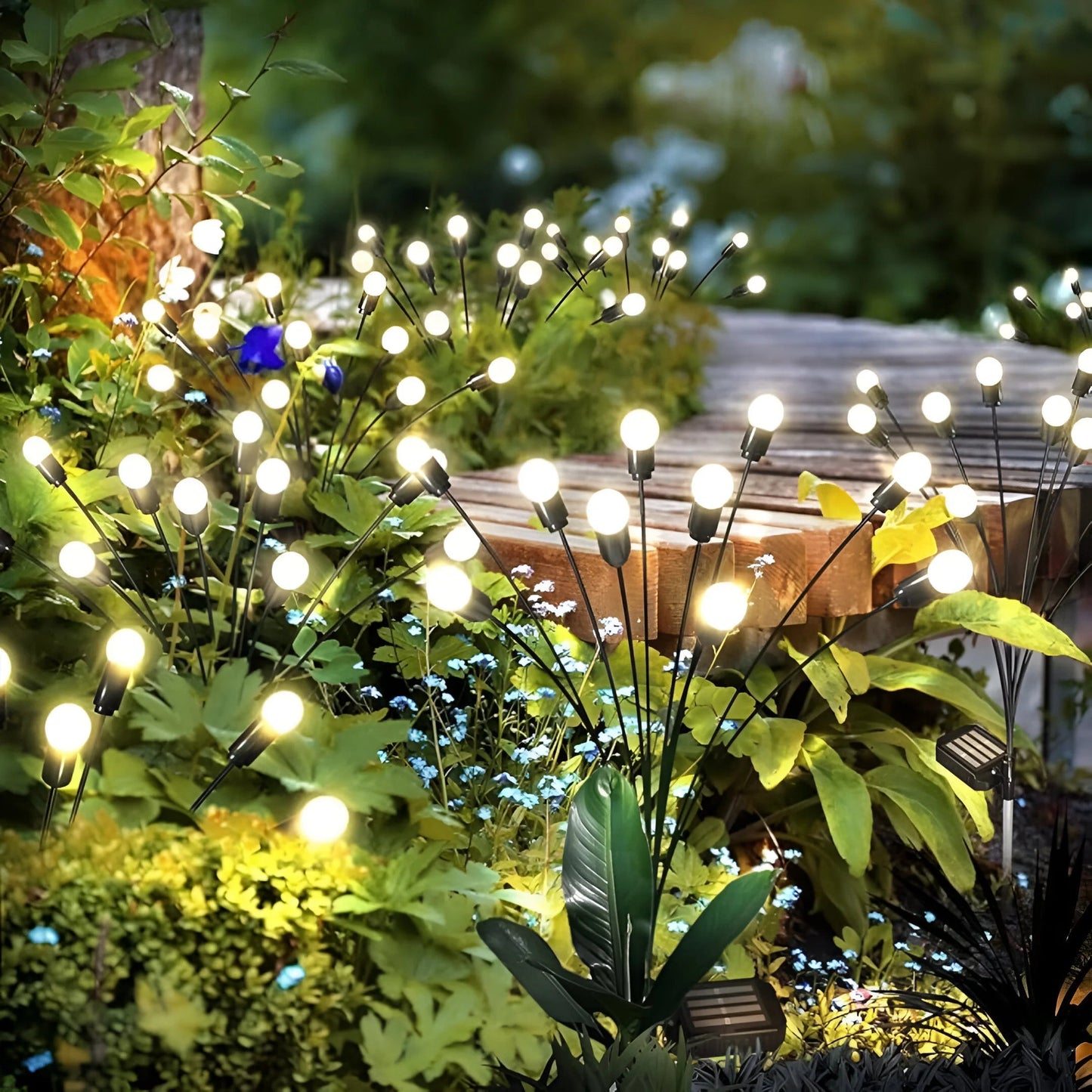 Solar Tuinverlichting Met Dynamische Beweging Voor Betoverende Sfeer In Uw Tuin