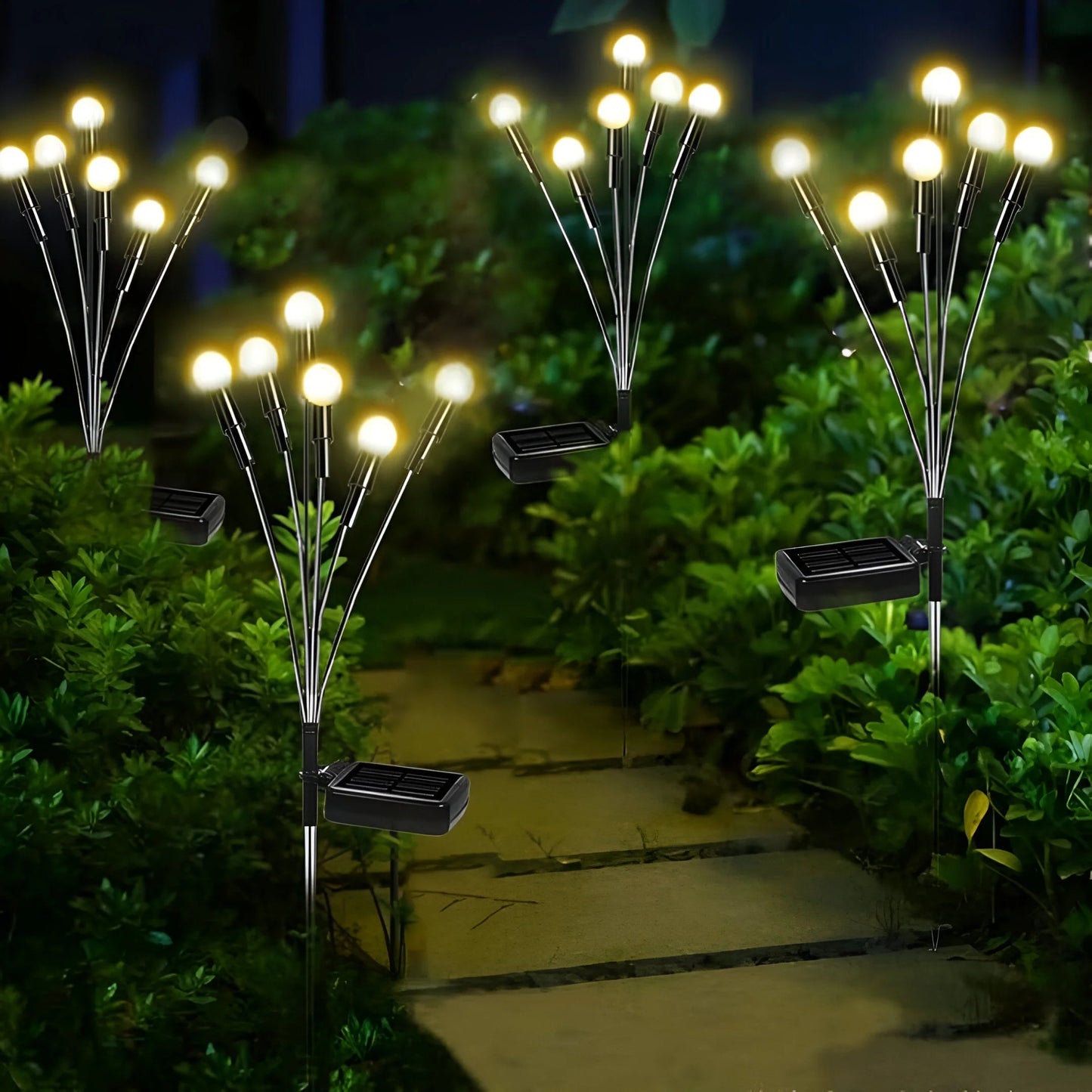Solar Tuinverlichting Met Dynamische Beweging Voor Betoverende Sfeer In Uw Tuin