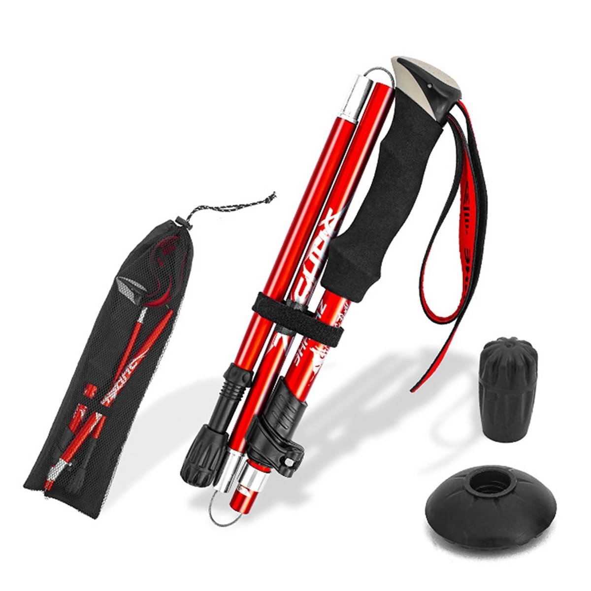 Verstelbare Trekkingstokken met Ergonomische Handgreep