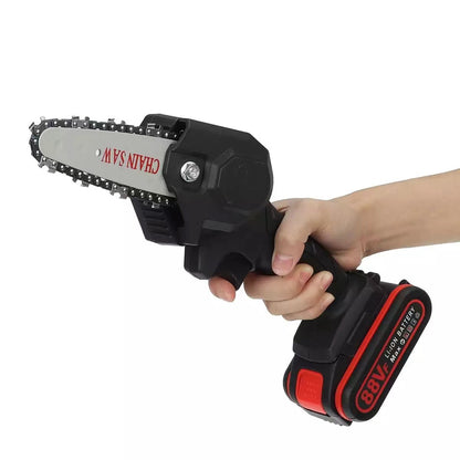 HandyPRO™ Elektrische Accu Kettingzaag | Efficiënt & Snel Snoeien en Zagen!