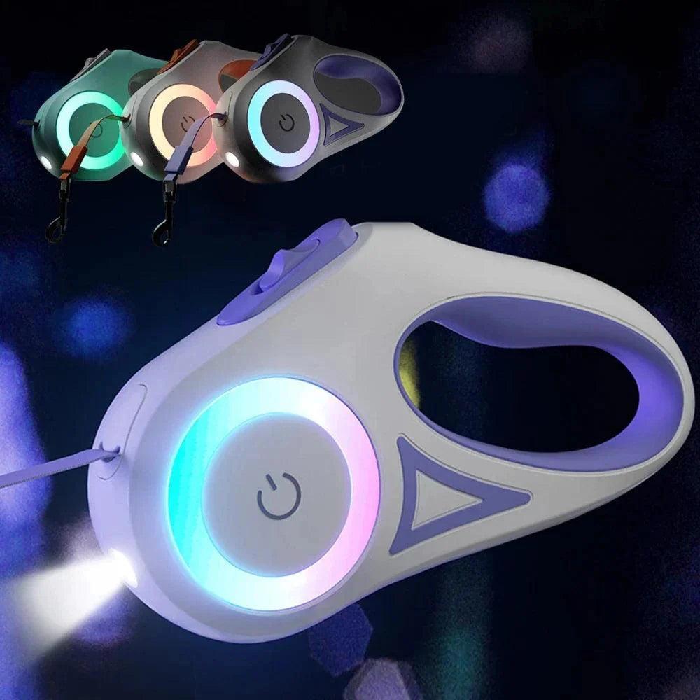 Hondenriem met LED-verlichting