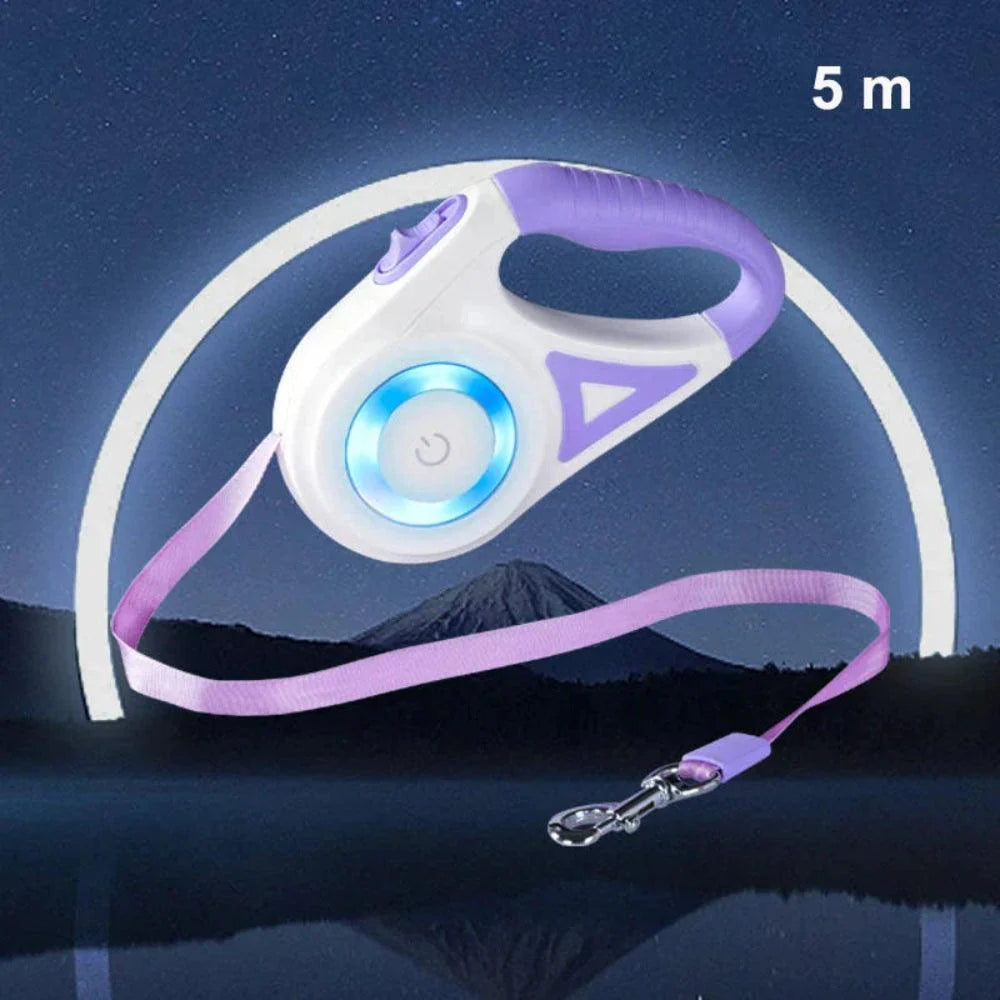 Hondenriem met LED-verlichting