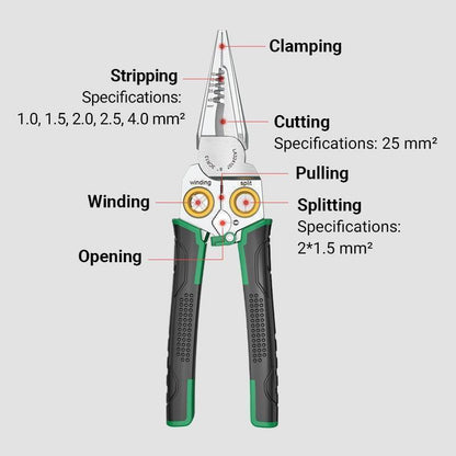 Multifunctionele striptang | Precisie strippen en snijden